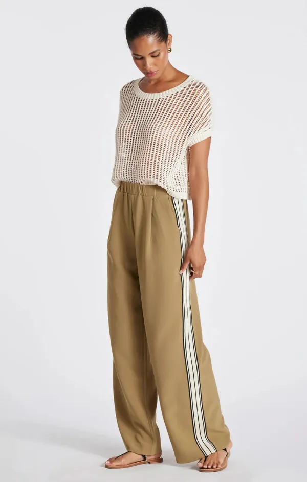 Open Weave Pullover Star Fit Warm Sweater