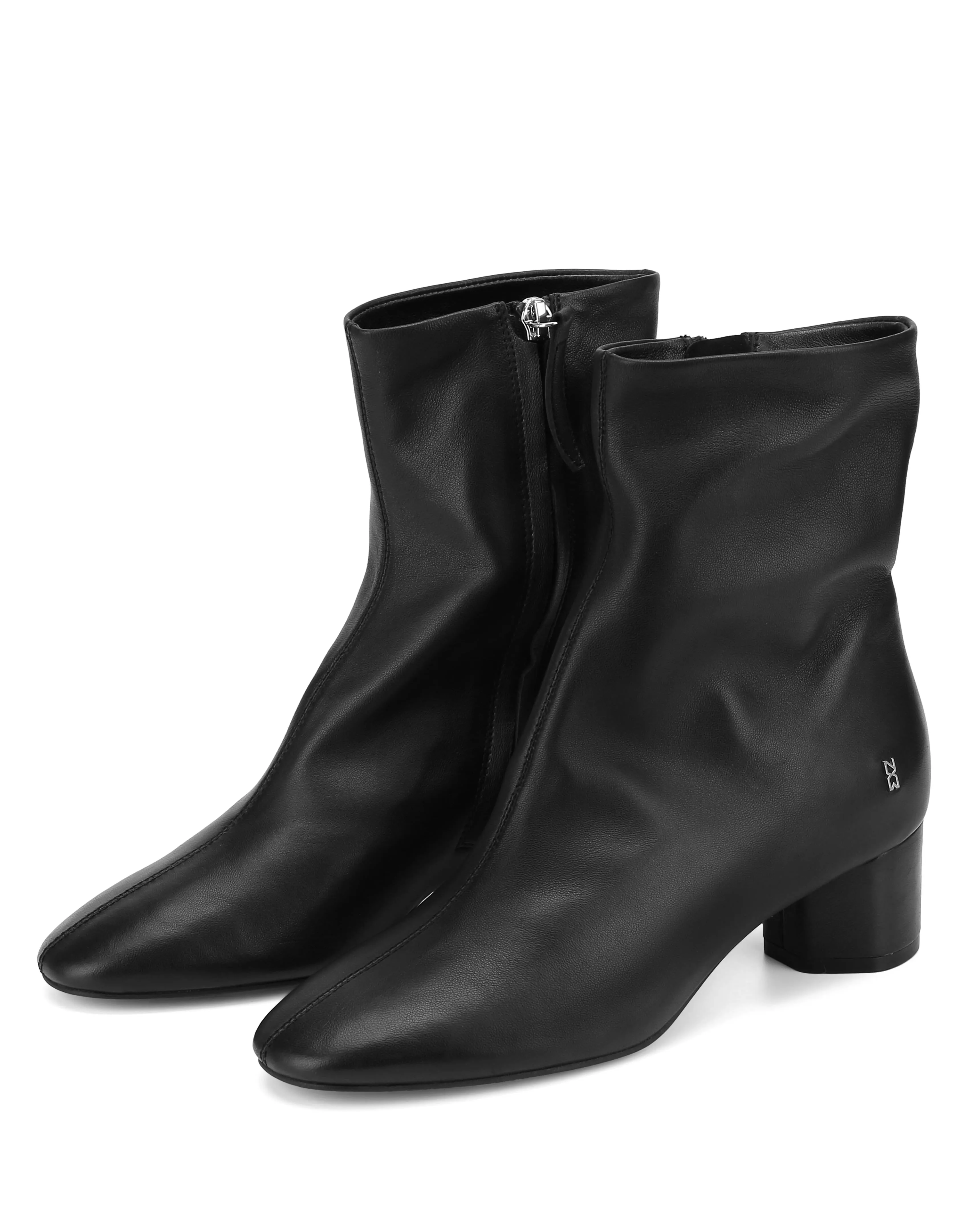 Alyssa Black Leather Anti Skid