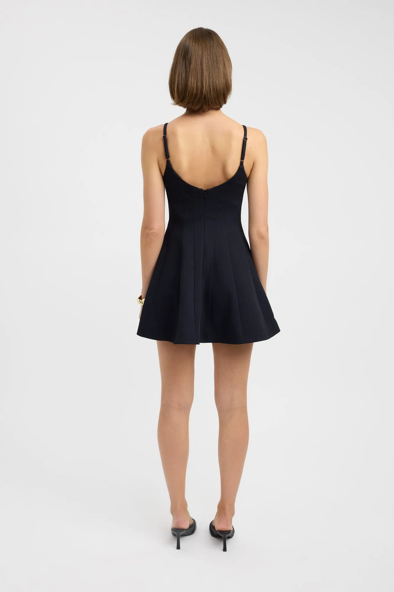 Oyster Seam Mini Dress All-day Comfort