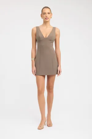 Alto Linear Mini Dress relaxed elegance