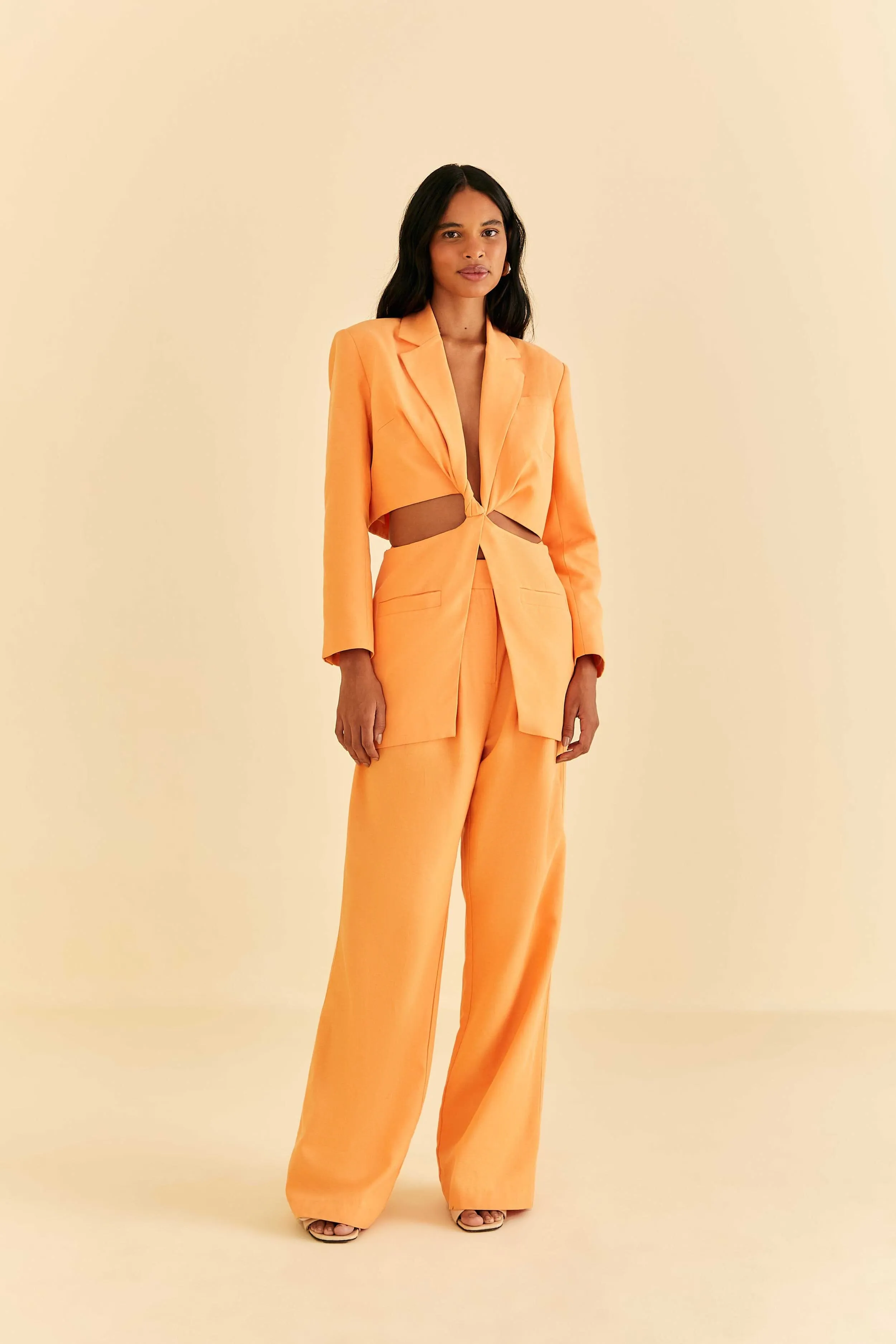 Movement Fit Flexible Comfort Wear Peach Low Waisted Pants