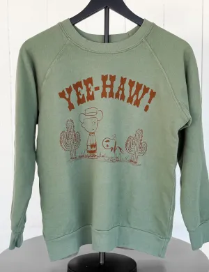 Peanuts 'Yee-Haw' Pullover, Unique Daily Bold