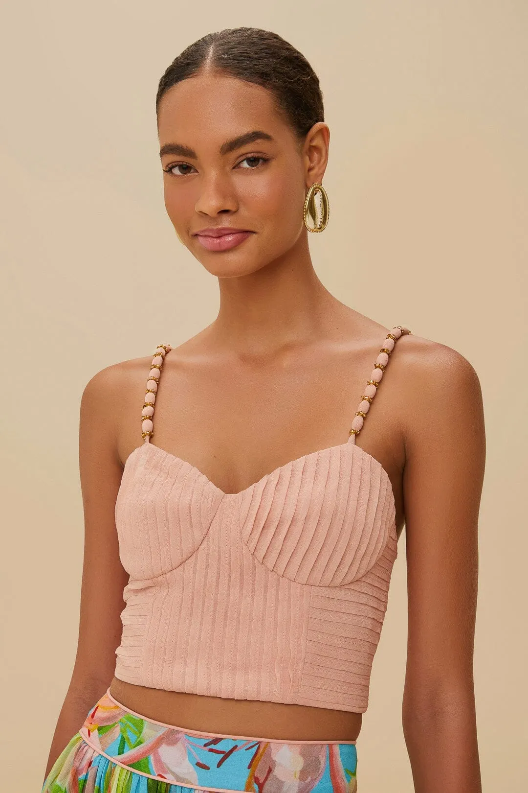 Pink Blush Corset Top Jump Core AdaptiveFit