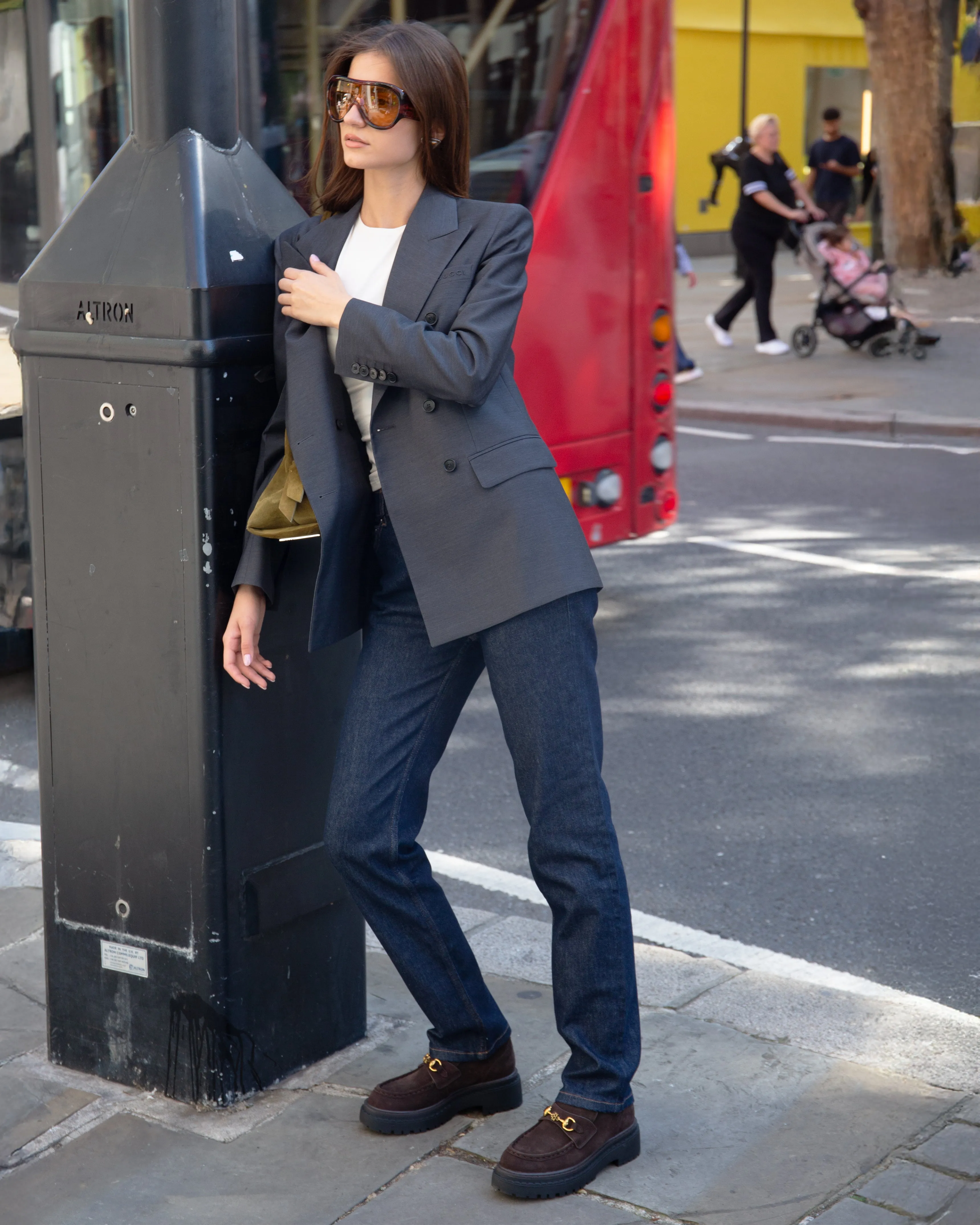 Pippa Brown Suede Comfort Lining Urban Commute