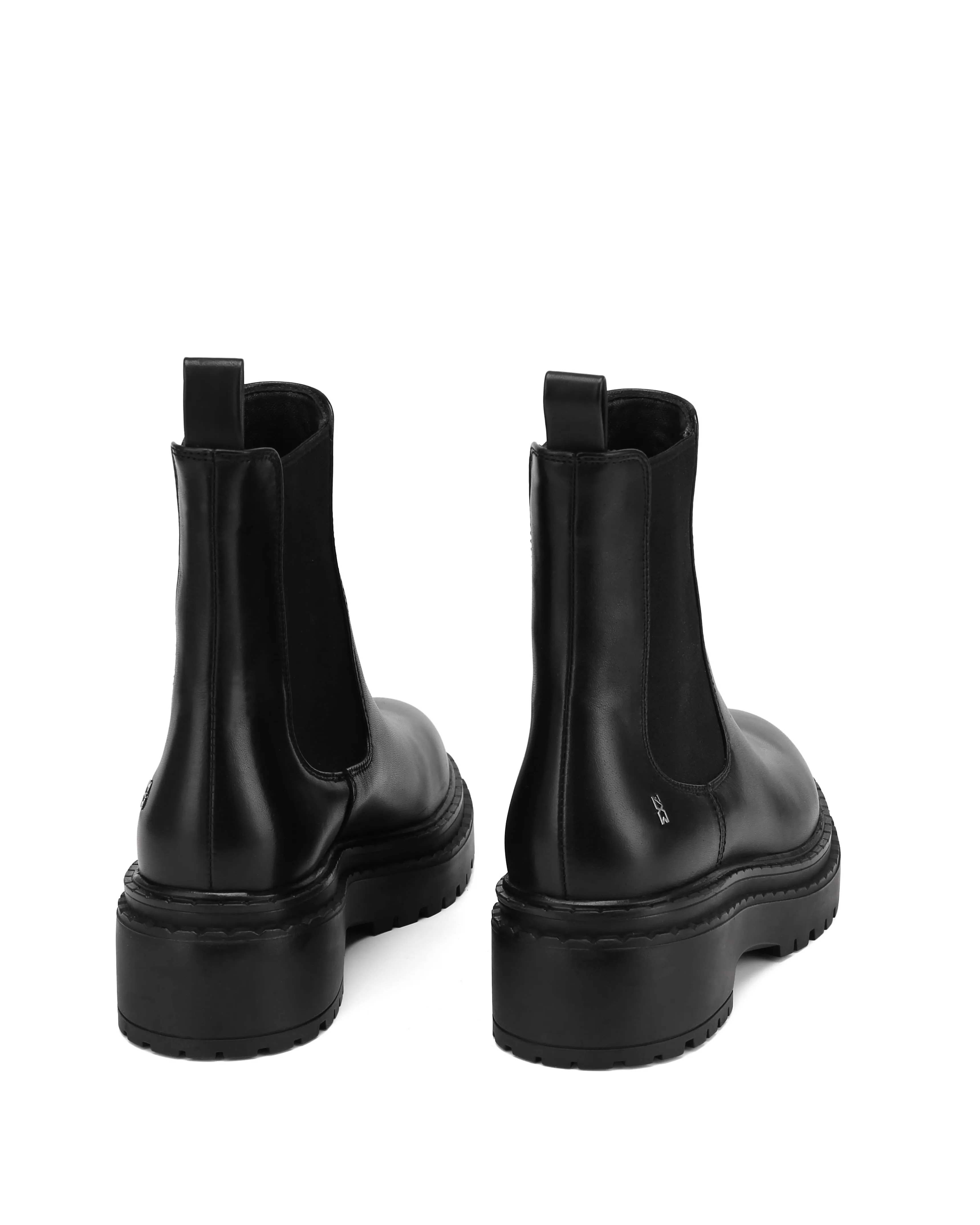 Prahran Black Waxy Leather Non Toxic Materials