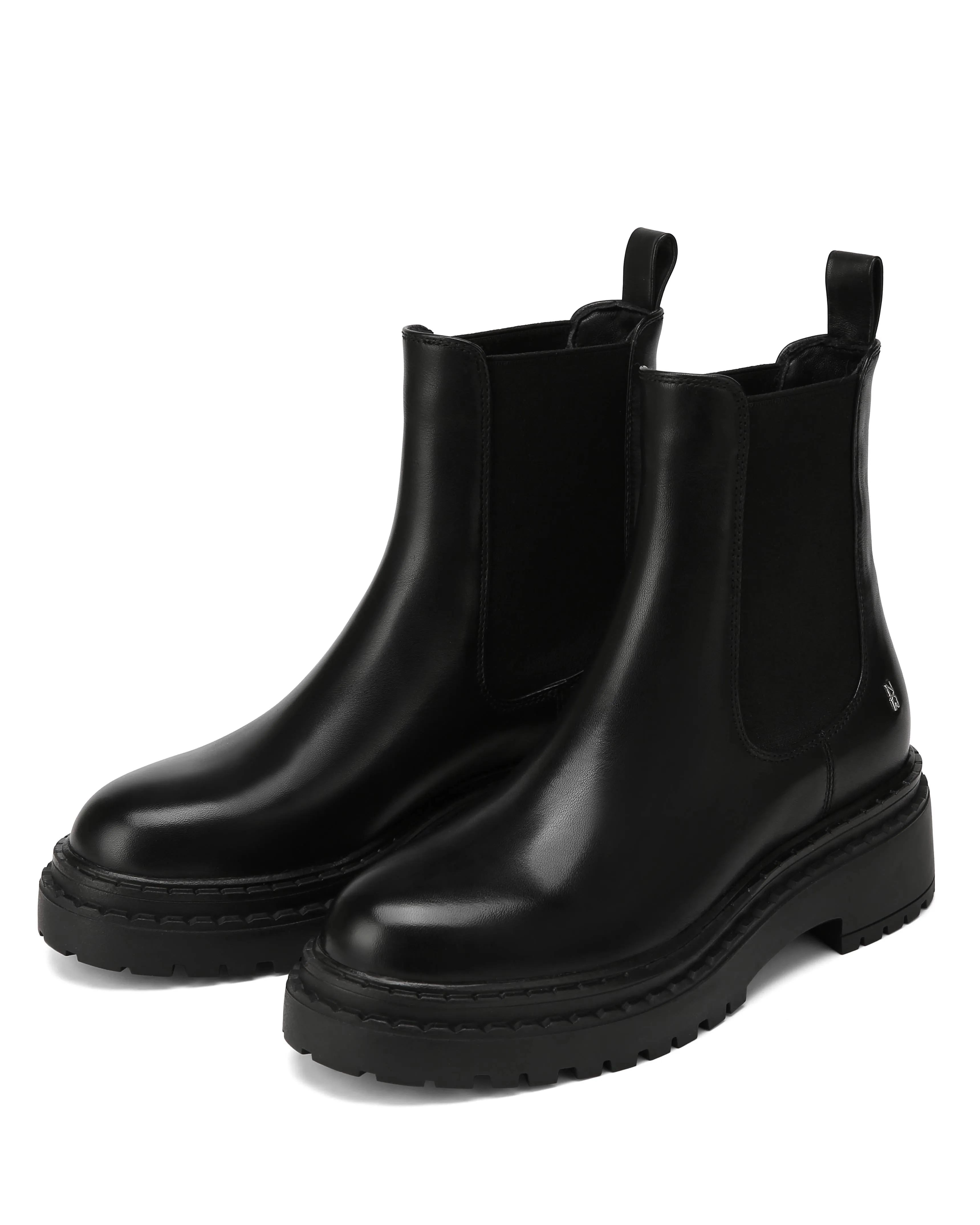 Smooth Soles Durable Shell All Day Wear Prahran Black Waxy Leather