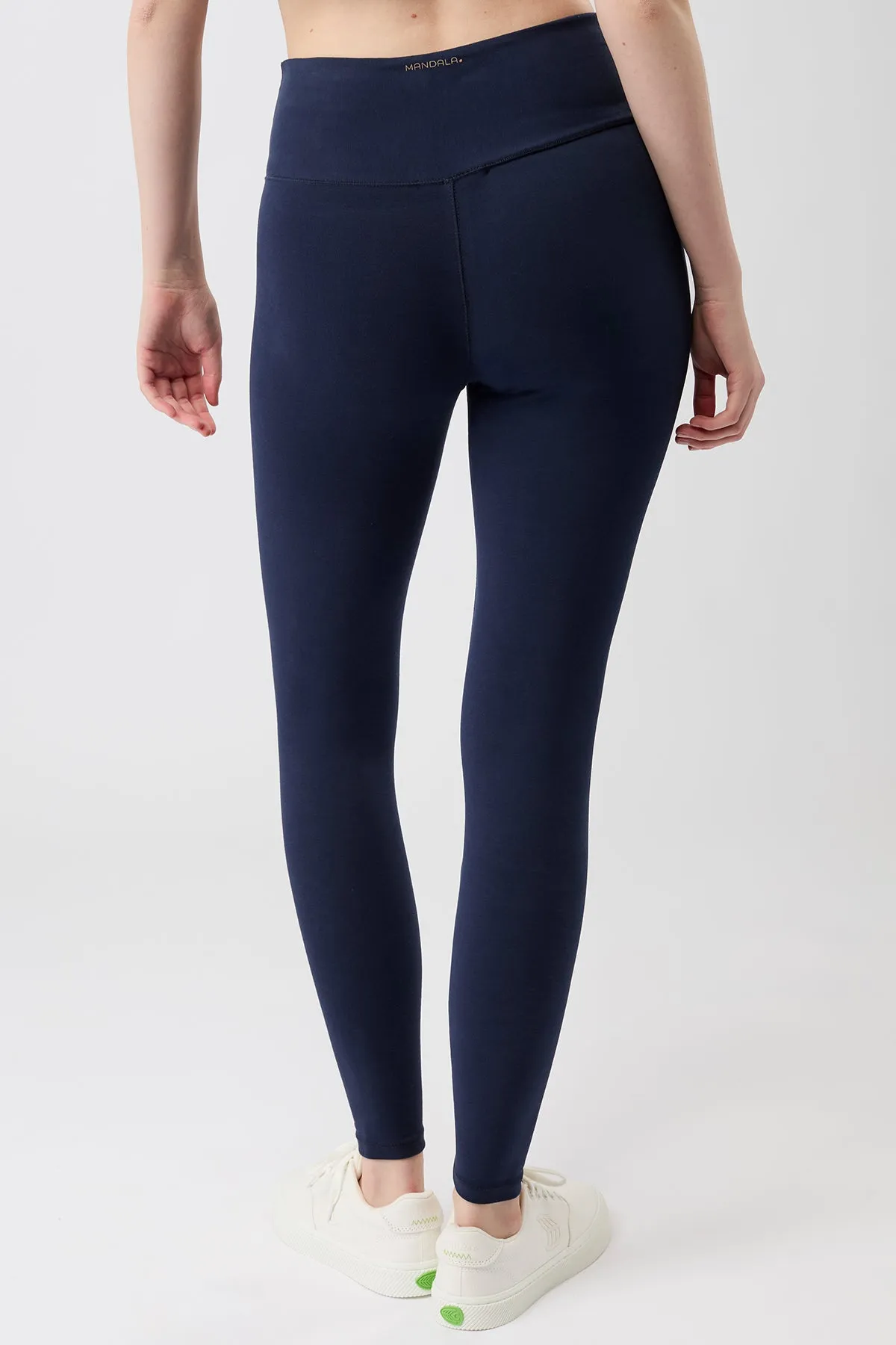 Non see through slim fit Wrap Legging - Night Sky, GOTS