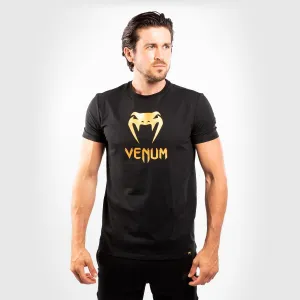 Chill Mode Fit DoubleStitched Seams Venum Classic T-shirt - Black/Gold
