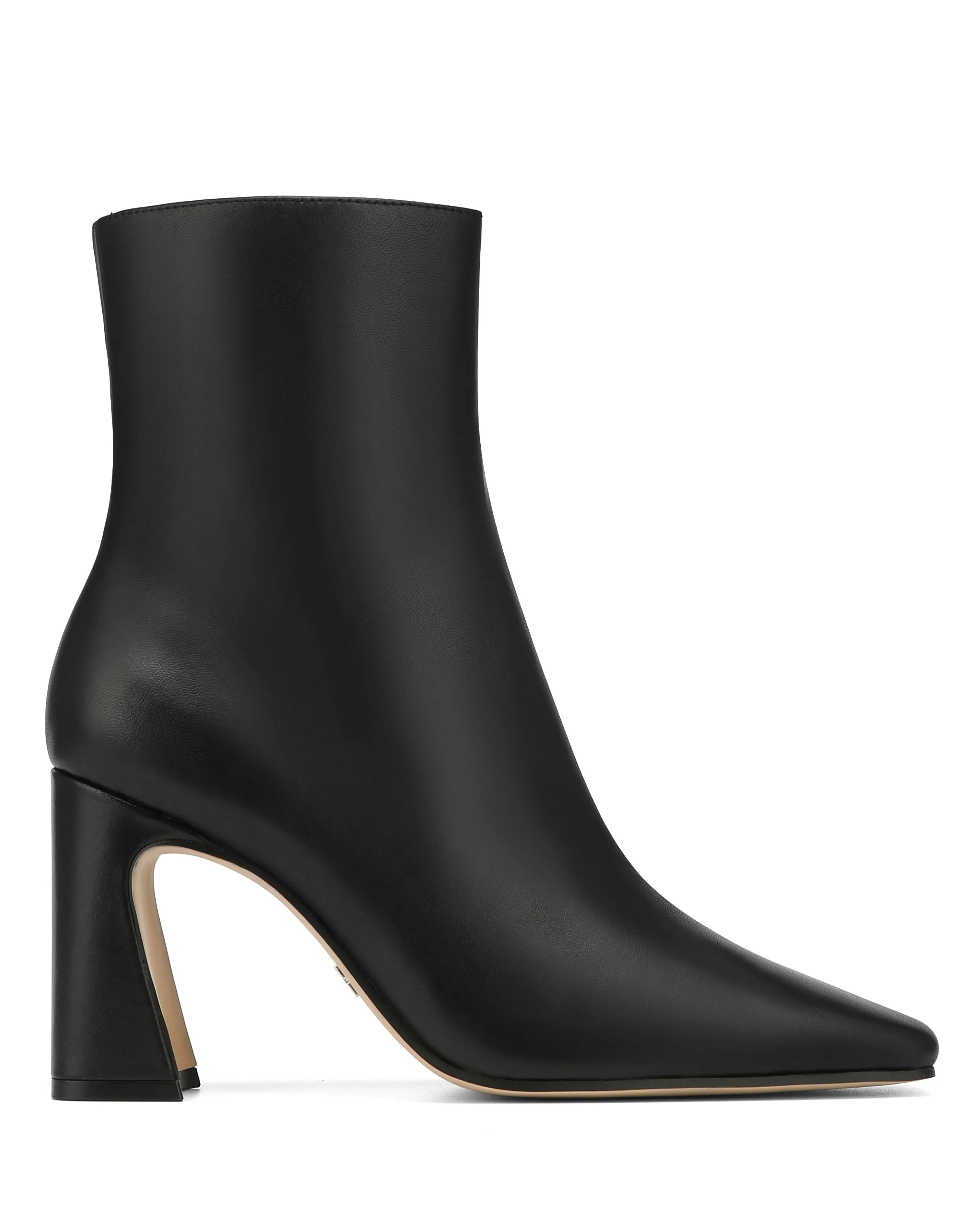 Frankie Black Leather Flexible Construction