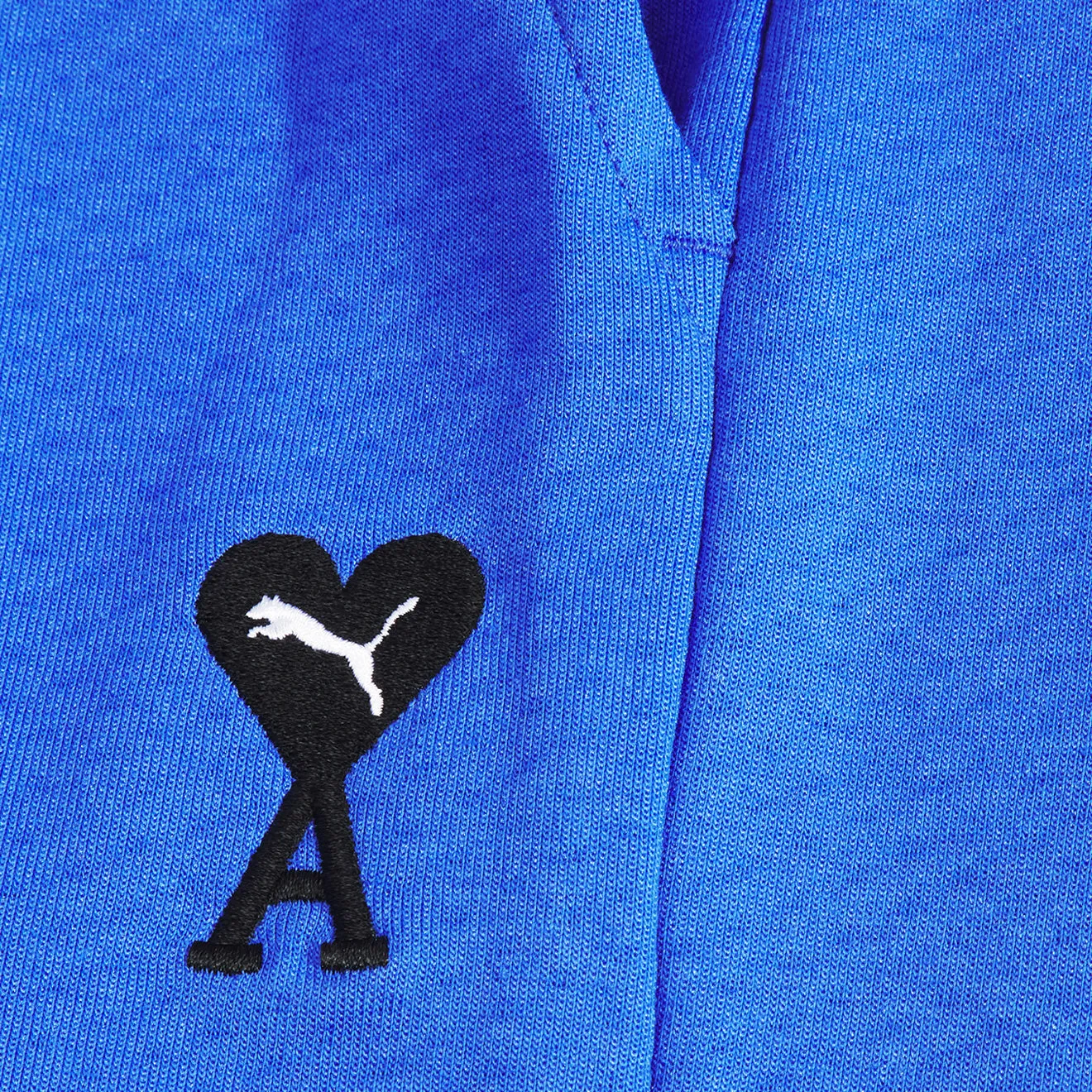 Puma X Ami Womens Shorts Dazzling Blue Comfort Stretch