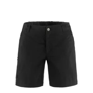 Elastic Comfort Cozy Wear Fjallraven Womens Hoja Hybrid Shorts Black