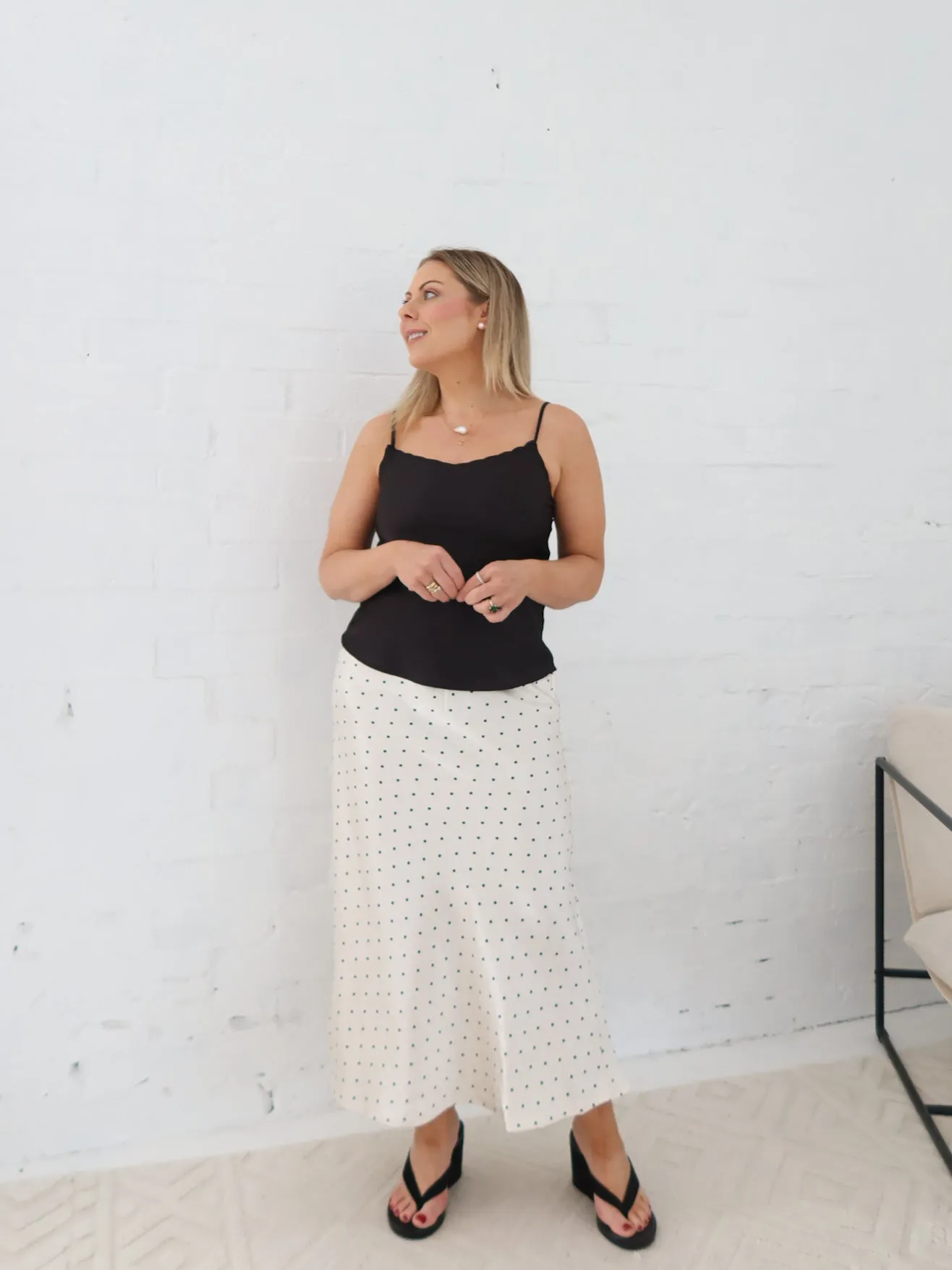 Amara Cami - Black Soft Smooth aerospace