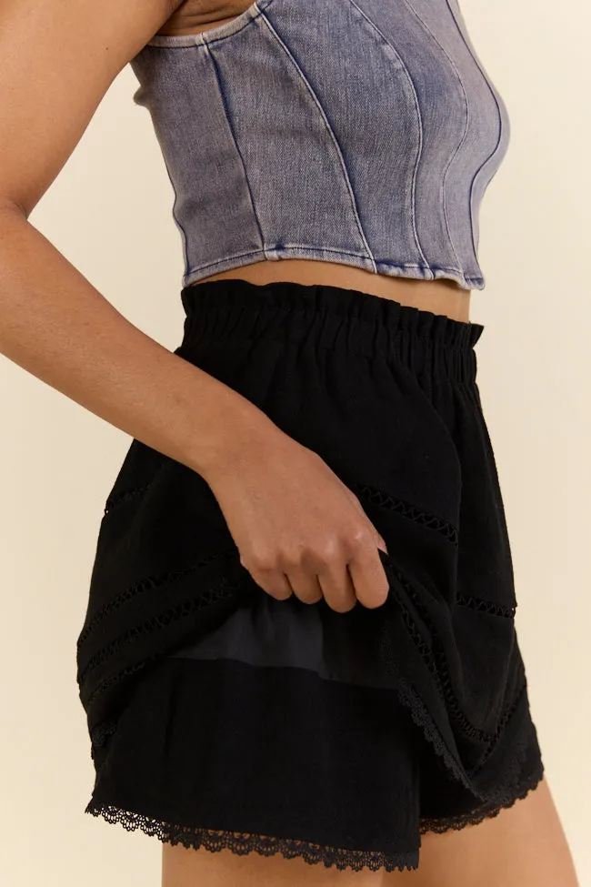Neat Fit Highway Harmony Woven Black Skort SALE