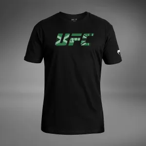 Men's UFC Unrivaled by Venum Black Leon Edwards T-Shirt Airflow Ventilation System