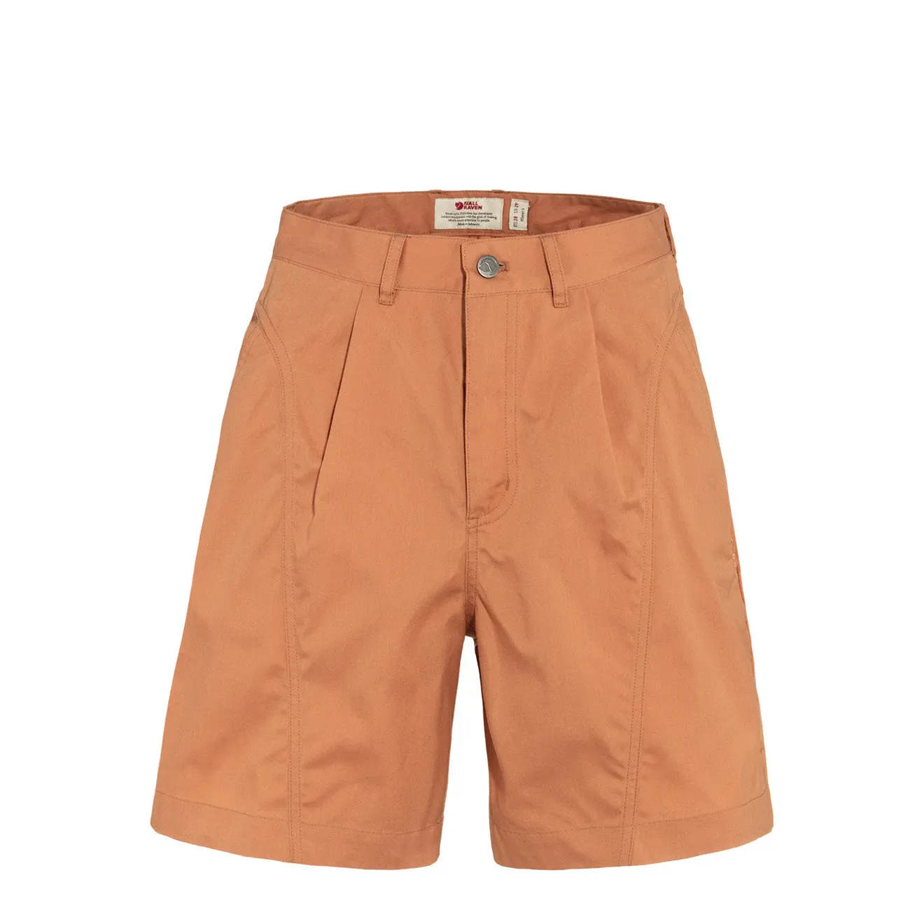 Fjallraven Womens Vardag Shorts Desert Brown Light Stretch