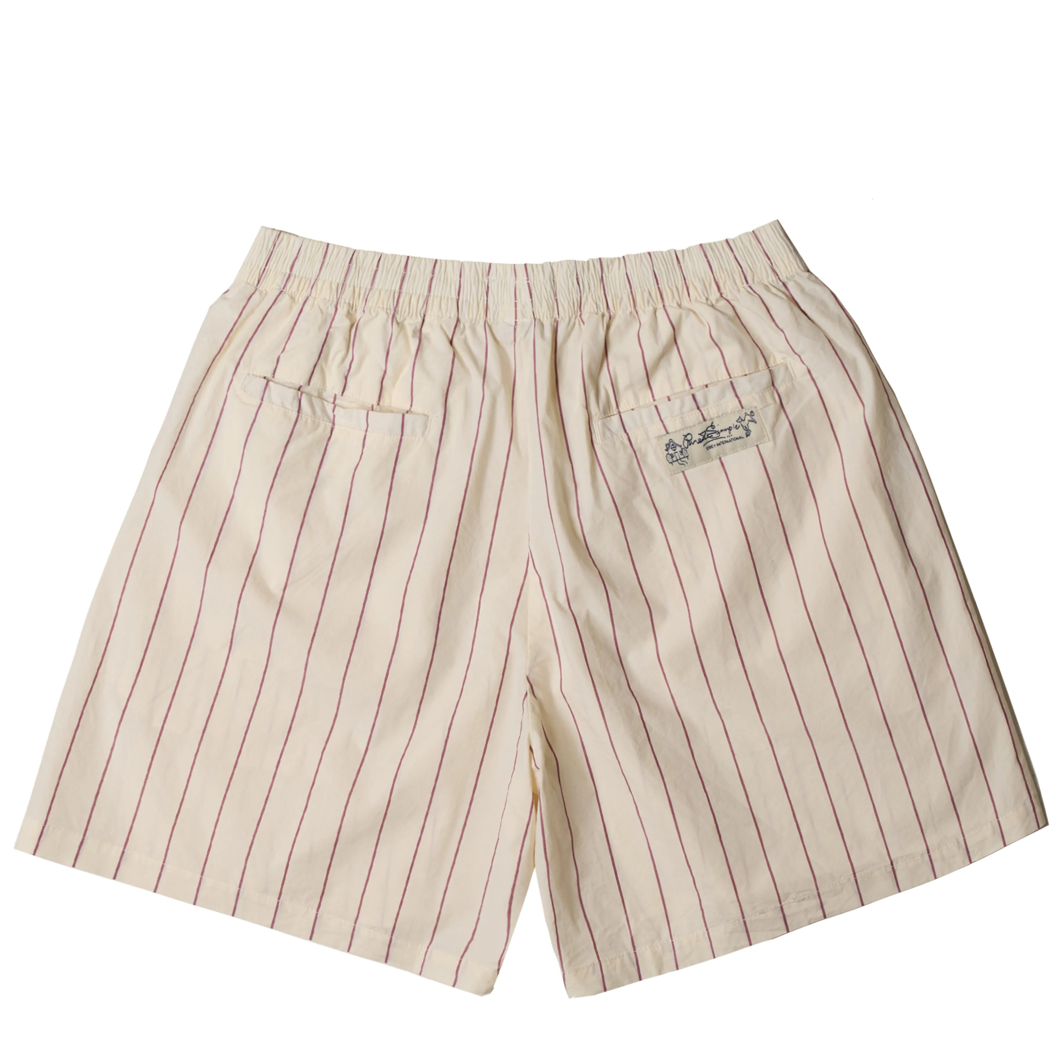 Obey Womens Primavera Stripe Short Tofu Multi Easy Breezy