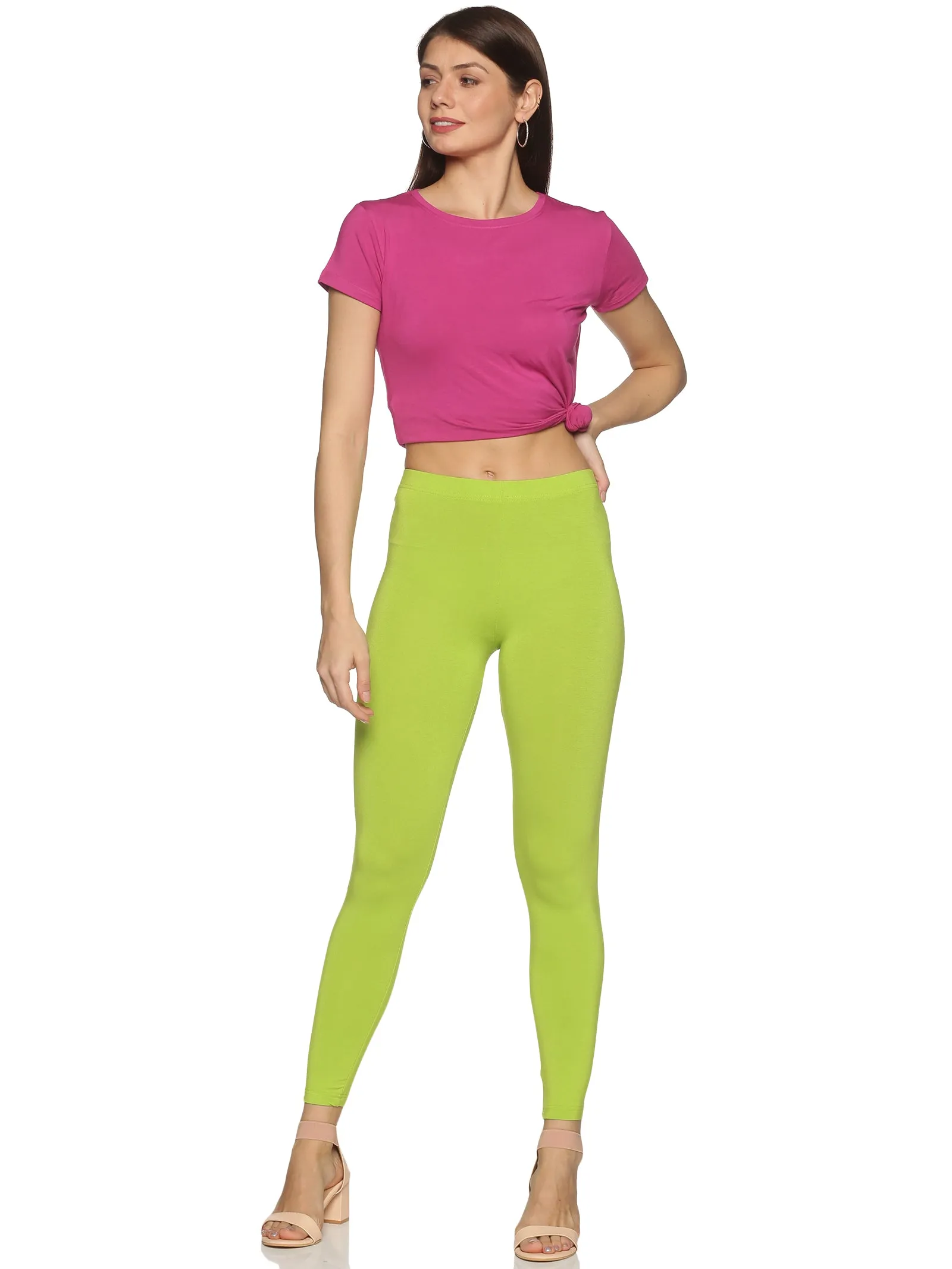 Quick drying material High density material Leaf Green ankle