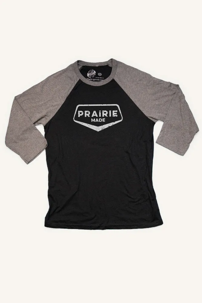 ZeroWaste Production Prairie Made Baseball Shirt (Unisex)