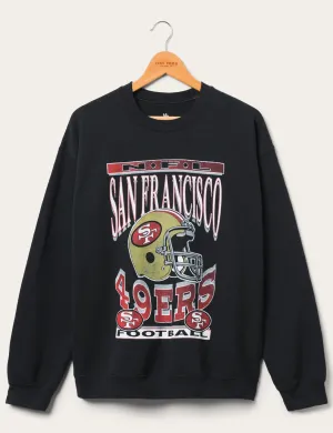 dancing suitable product lanyard visibility SF 49ers Helmet Fleece, Black