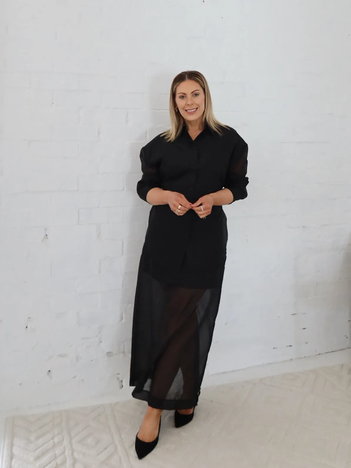 Remy Skirt- Black Sleek Appeal