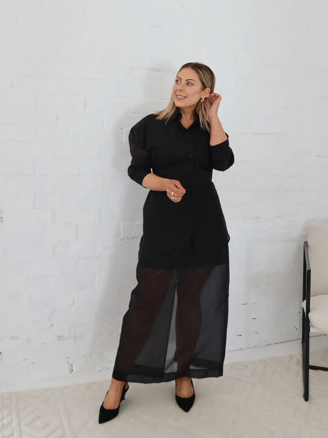 Remy Skirt- Black Fresh Aesthetic City Mood