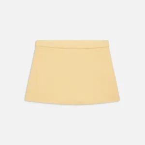 Frankies Bikinis Marialla Cloud Knit Skort - Vanilla Sugar Breathable Lining