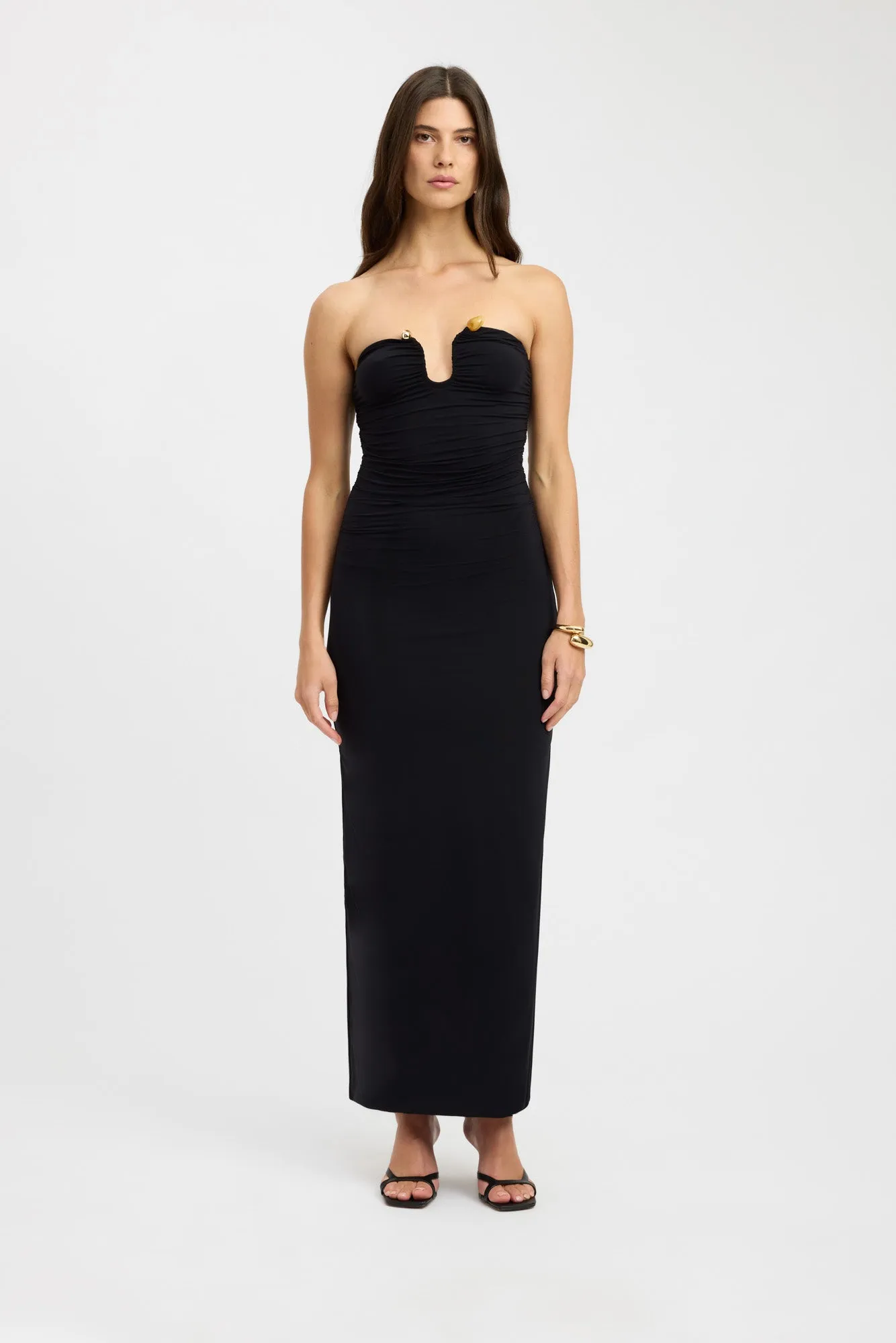 Tayla Trim Maxi Dress Easy Elegance Delicate Finish