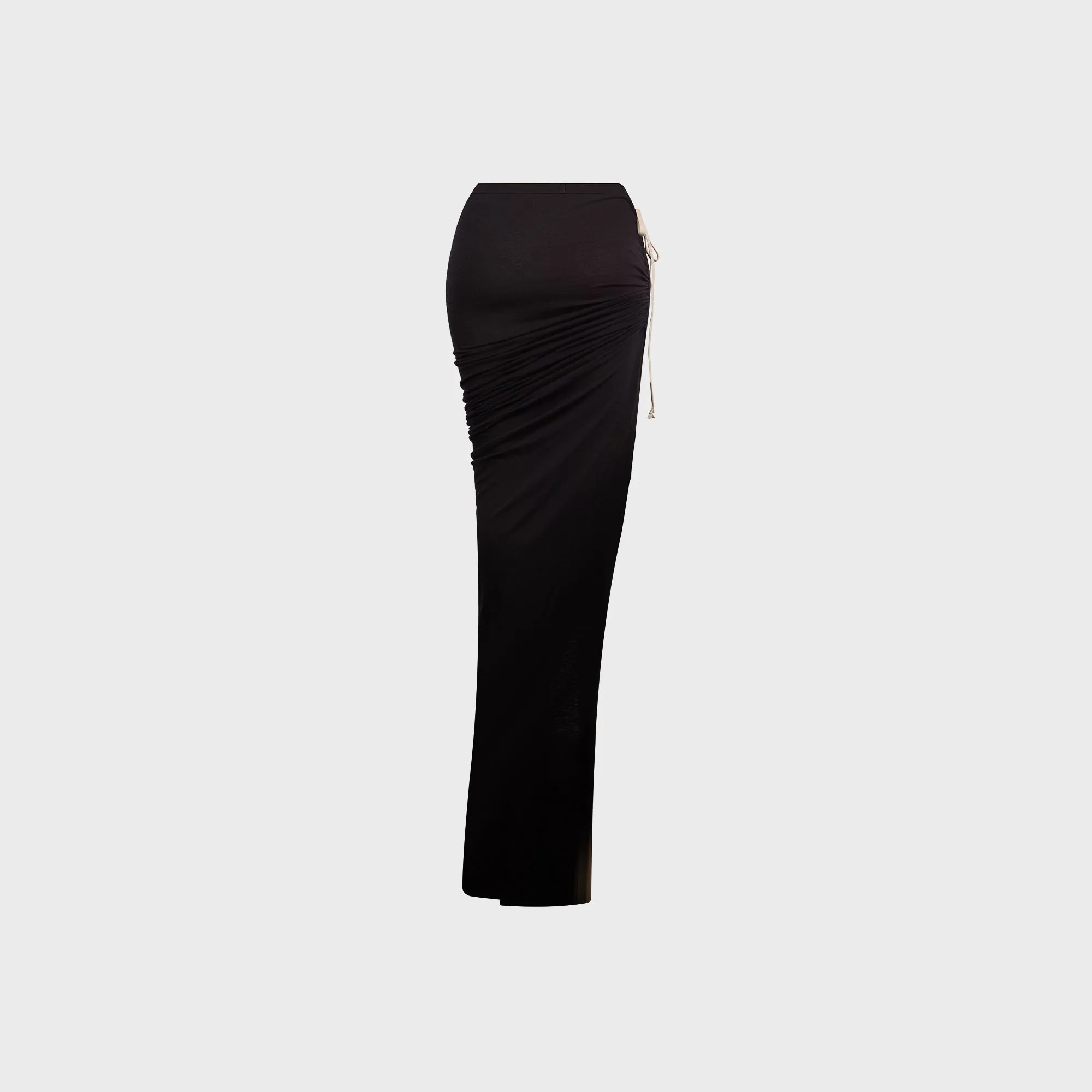 Rick Owens Edfu Skirt - Black Reinforced Seams