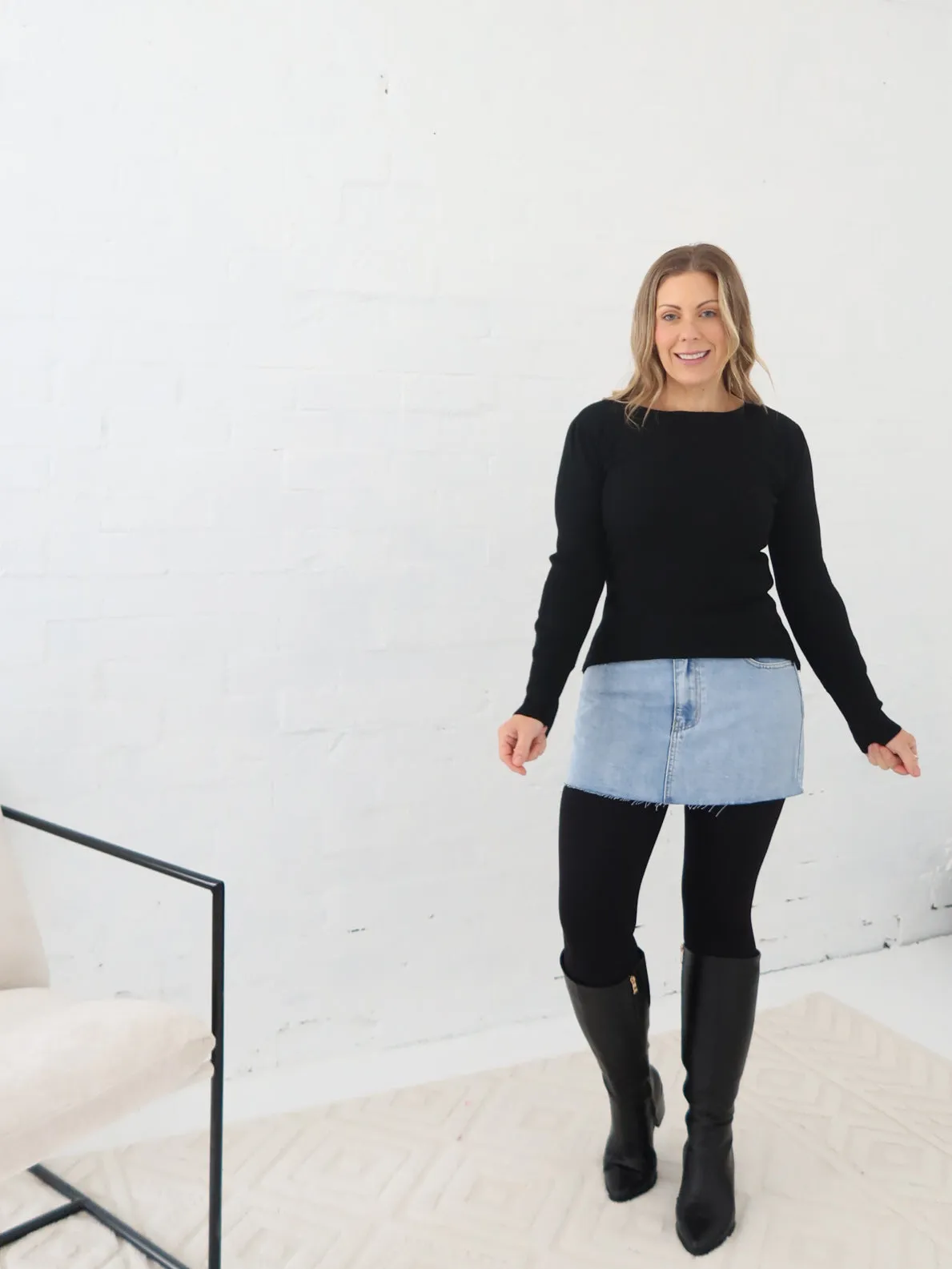 Phoenix Mini Skirt Adjustable drawstring