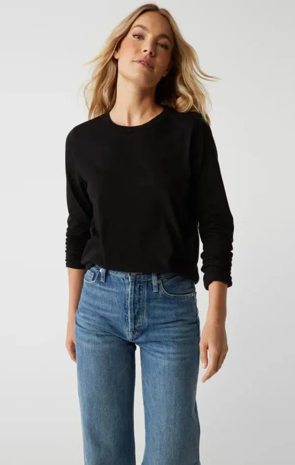 Clarissa Long Sleeve Tee MatteFinishTexture