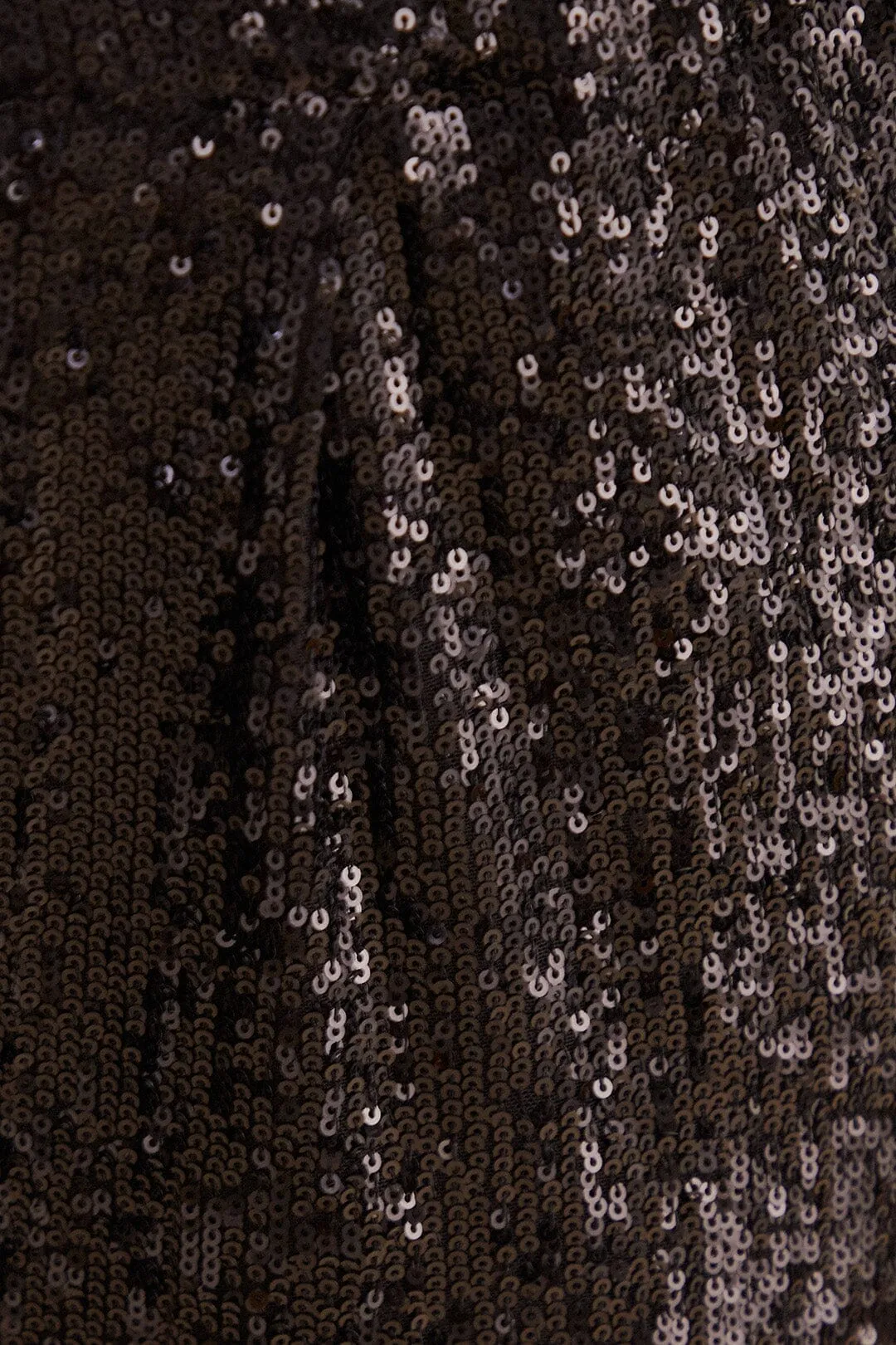 Clean Fit Black Sequin Pajama Pants