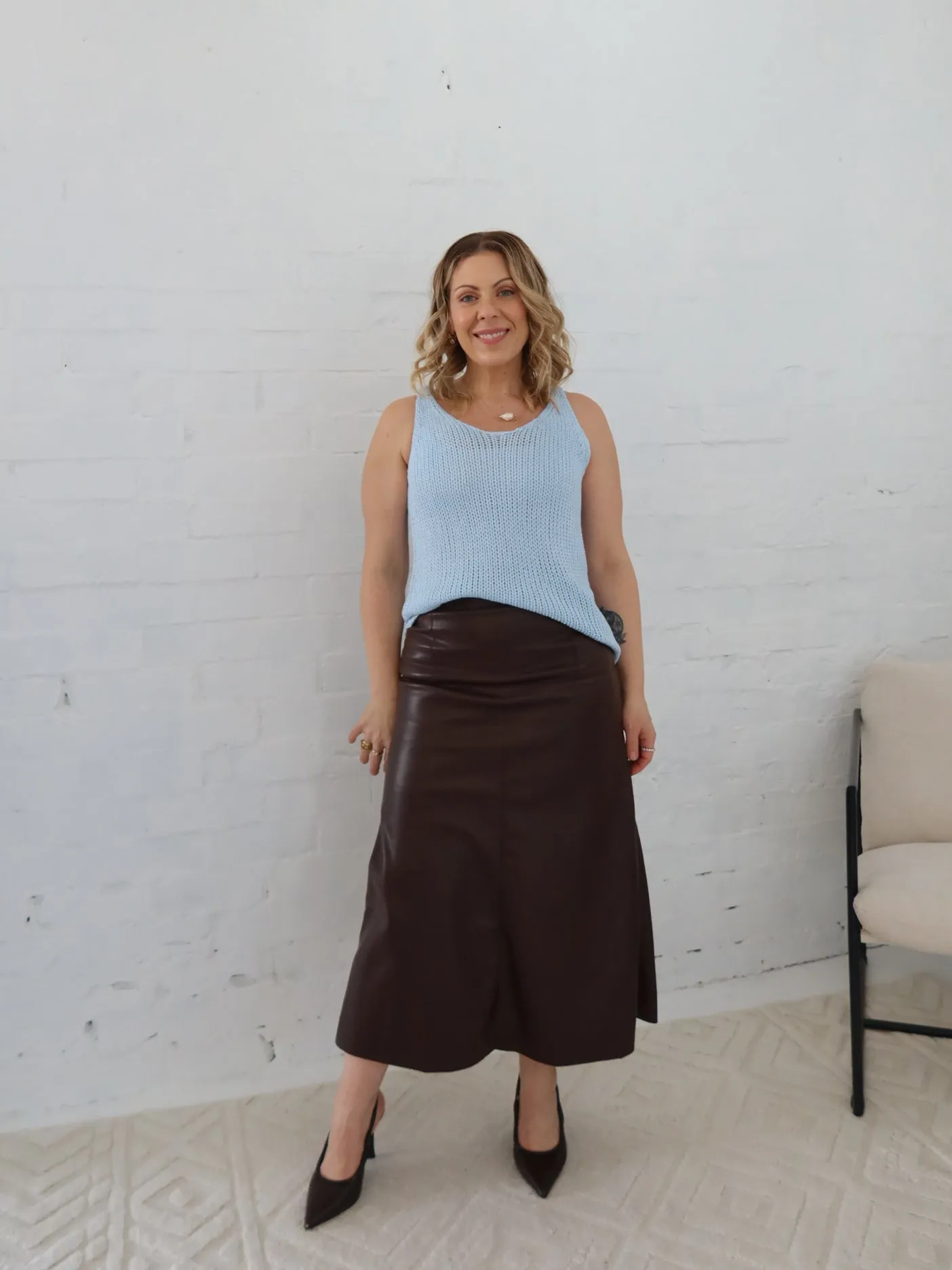 Saffy Skirt - Chocolate Chic Tones