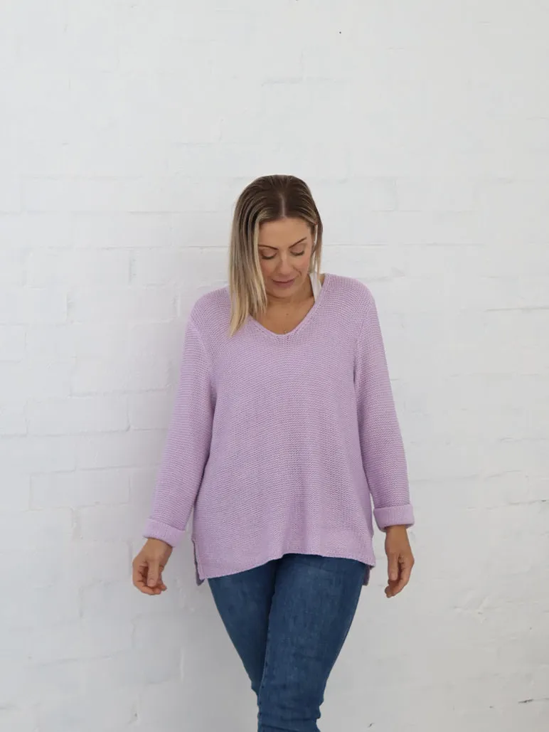 Chill Proof Functional Piece Sailah Knit - Lilac