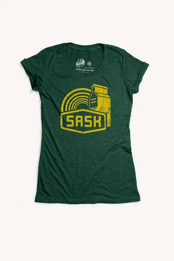 Sask T-shirt (Womens) Eco Friendly Production Elastic Fit