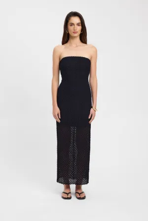 Edgy Twist Outdoor Scene Savanah Strapless Dress