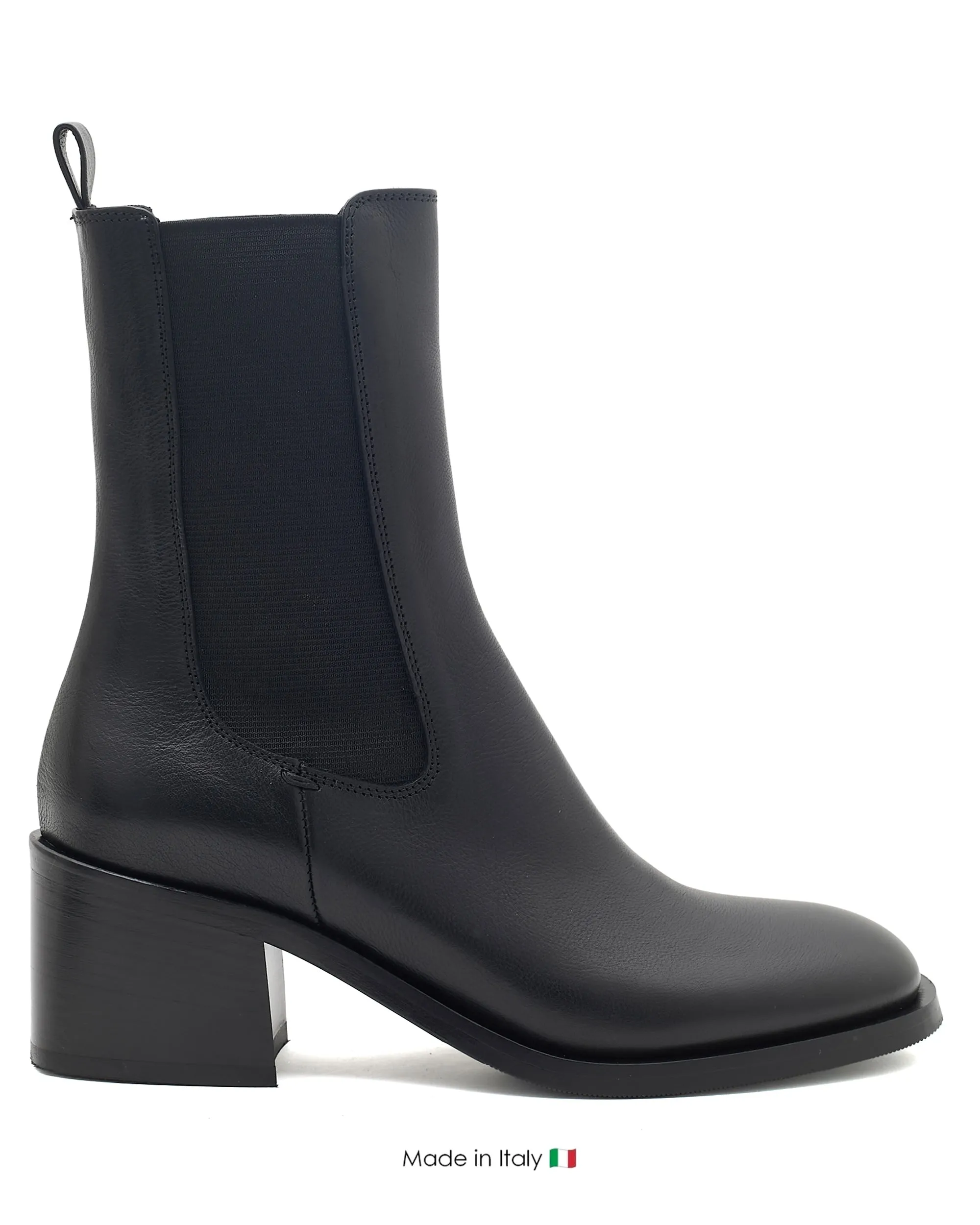 Scarlett Half Boot Nero Wine Rich