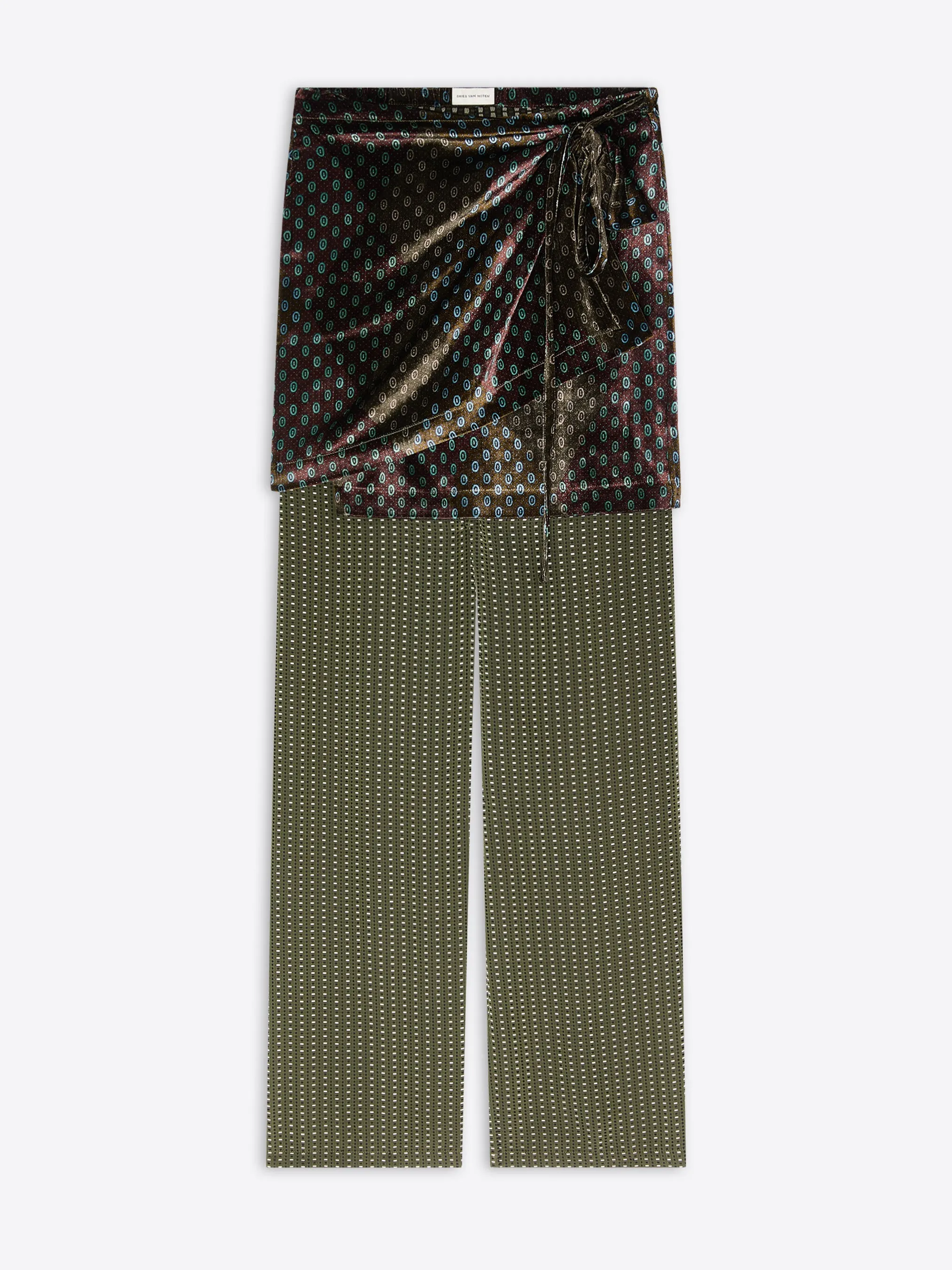 Daily Comfort Fit Day To Night Printed skirt pants