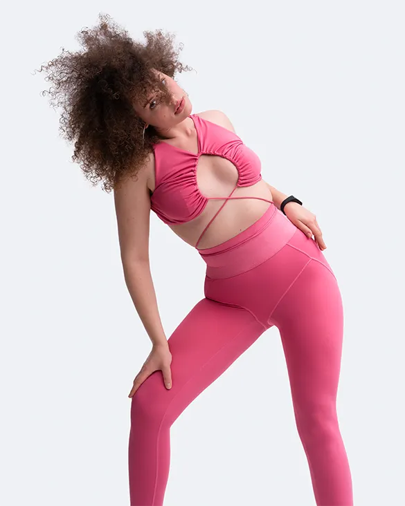 All-Day Fit Sexy Front-Tie Support Top