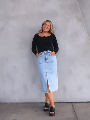 Joey Skirt-Blue All Day