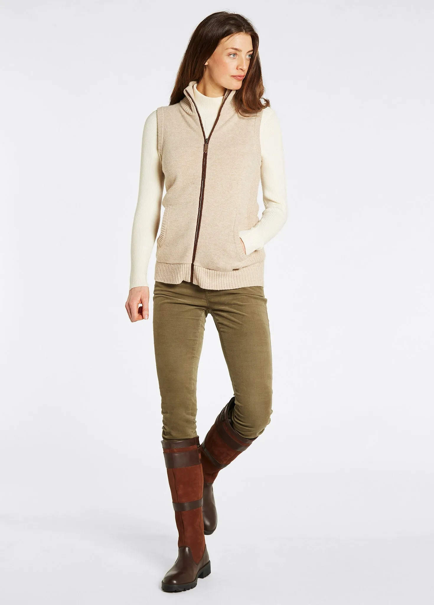 AntiStatic Finish Sheedy Bodywarmer - Oat