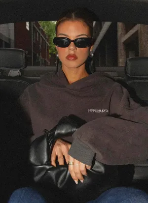 Signature Oversized Hoodie - Charcoal Softshell Material Active Urban Layer