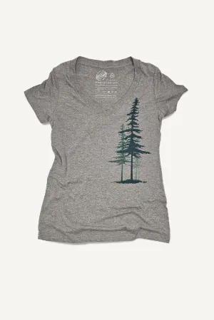 Sitka Spruce V-neck T-shirt (Womens) Simple Comfort Look