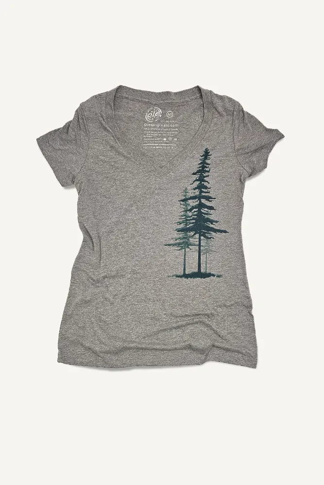 Sitka Spruce V-neck T-shirt (Womens) Simple Comfort Look