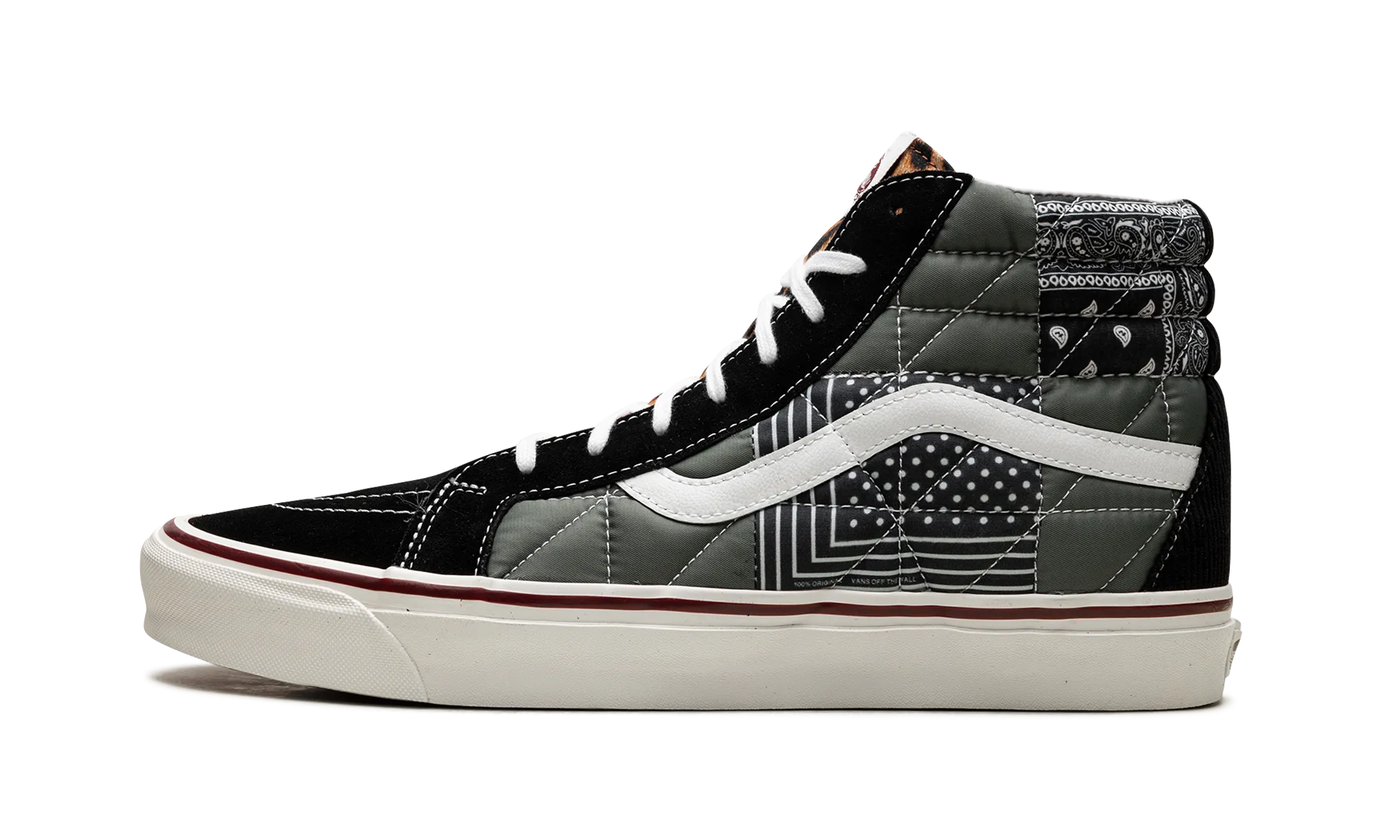 Sk8-Hi 38 DX PW "Anaheim Factory - Quilted Mix" Goal Step