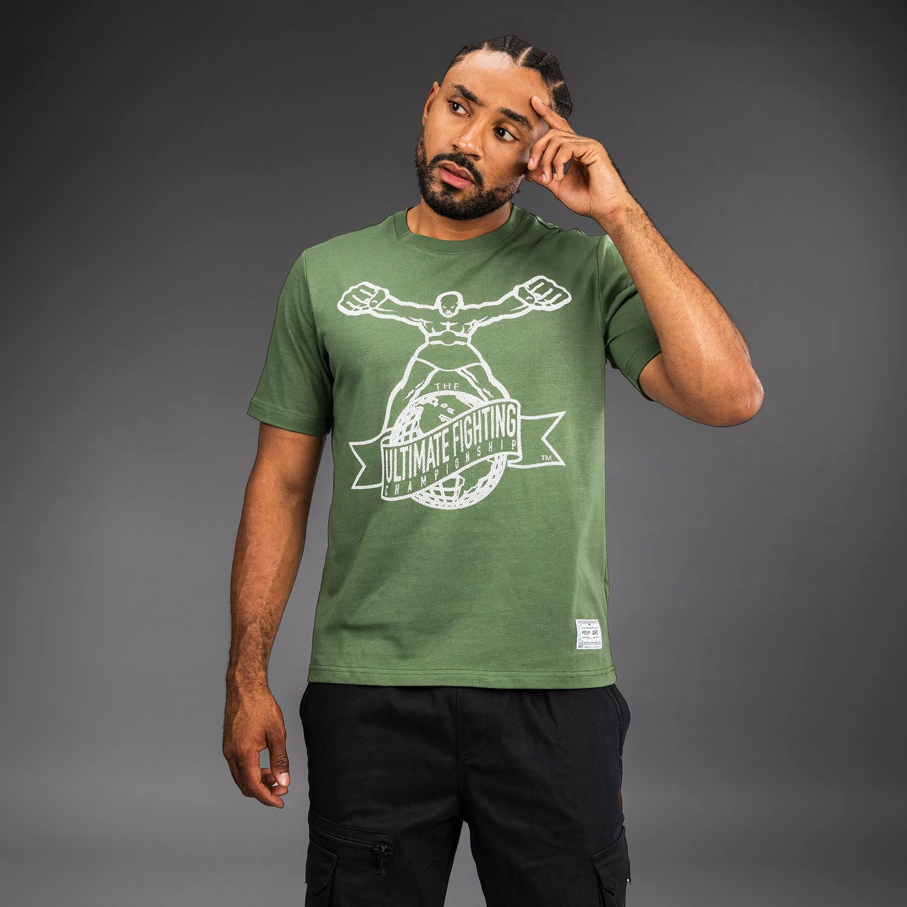 UFC by Venum Ulti-Man T-Shirt - Green Sporty Chic