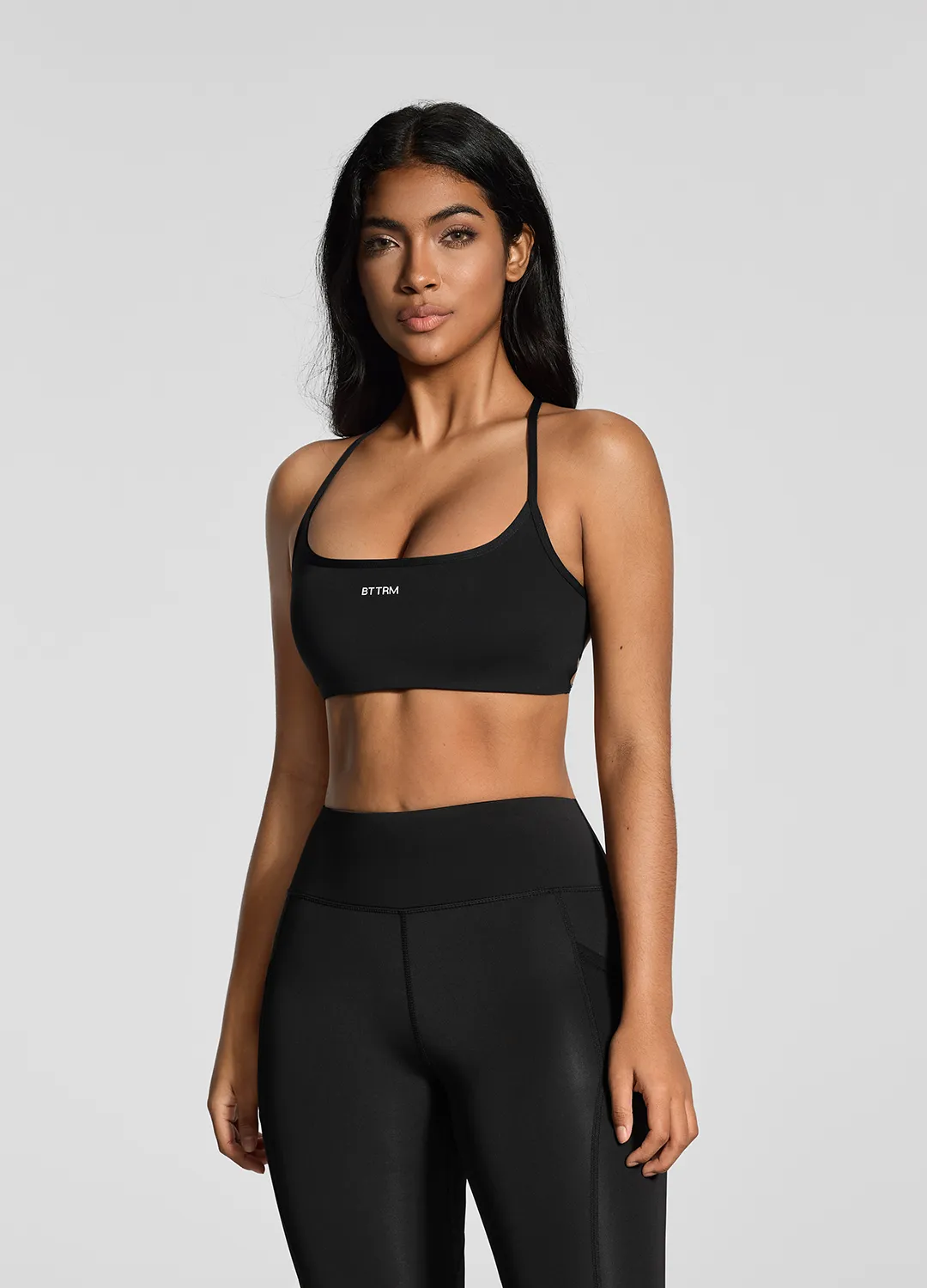 Minimalist Design Slim Strap Sports Bra