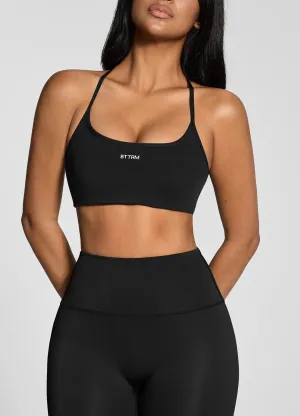Slim Strap Sports Bra Minimalist Design