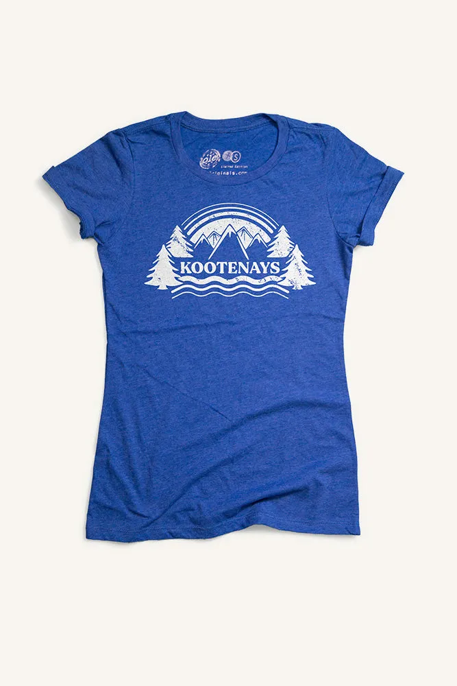Kootenays T-shirt (Womens) Collared formality