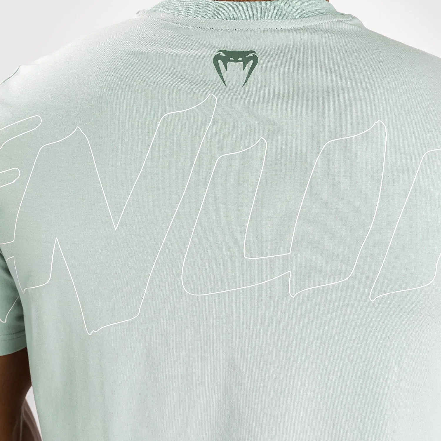 Venum Snake Print T-Shirt - Aqua Green Flattering Design