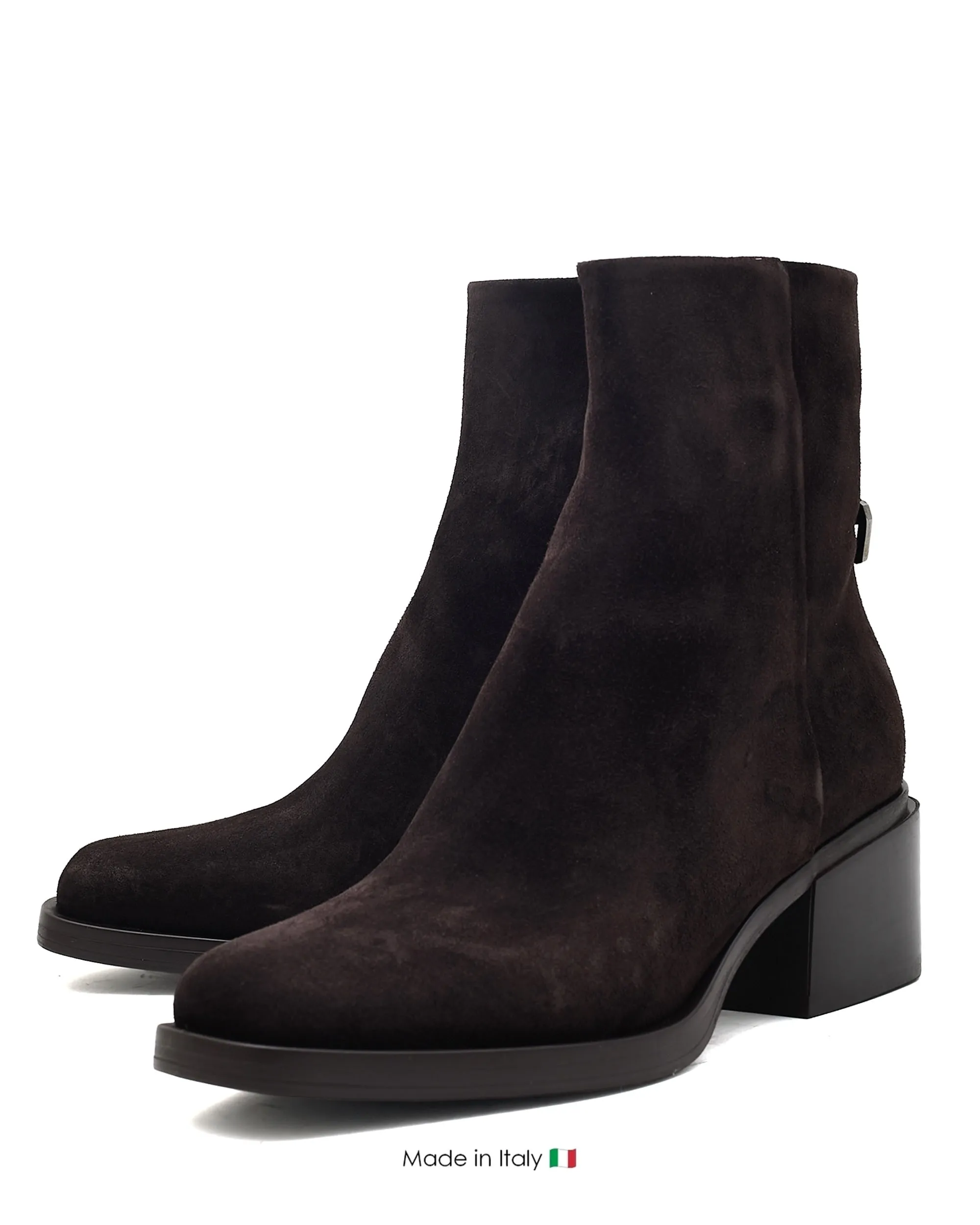 High-Quality Footwear E4421 Dark Brown Boot Suede